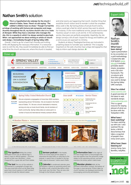 .Net Magazine Feature